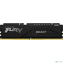 Память Kingston DDR 5 DIMM 16Gb PC51200, 6400Mhz, Kingston FURY Beast Black EXPO CL32 (KF564C32BBE-16)