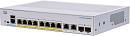 Коммутатор CISCO CBS350 Managed 8-port GE, Full PoE, Ext PS, 2x1G Combo