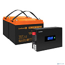 Exegate EX297442RUS Комплект ИБП EX295994RUS + батарея 100Ач EX285656RUS 2шт (инвертор, синус, для котла, PF=1, настенный) ExeGate IdealSine SR-1500.L