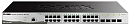 Коммутатор D-Link Управляемый L2 коммутатор, 24x1000Base-T, 4x1000Base-X SFP, защита от статического электричества до 6 кВ, CLI, консольный порт RJ-45