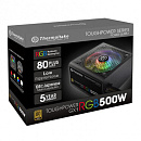 Блок питания Thermaltake ATX 500W Toughpower GX1 RGB 80+ gold 24pin APFC 120mm fan color LED 6xSATA RTL
