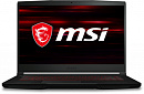 Ноутбук MSI GF63 Thin 10SCSR-1653XRU Core i5 10500H 8Gb SSD256Gb NVIDIA GeForce GTX 1650 Ti 4Gb 15.6" IPS FHD (1920x1080) Free DOS black WiFi BT Cam