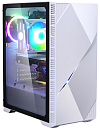 корпус ZALMAN Z3 ICEBERG, ATX, WHITE, WINDOW, 5x3.5", 1x2.5", 1xUSB2.0, 2xUSB3.0, FRONT 1x120mm ARGB, REAR 1x120mm ARGB (существенное повреждение коро