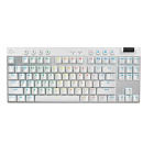 Клавиатура/ Logitech Gaming Keyboard G PRO X TKL LIGHTSPEED Mechanical - WHITE - TACTILE