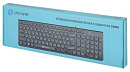 Клавиатура Оклик 590M черный USB slim Multimedia