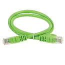 ITK PC02-C5EU-1M5 Коммутационный шнур (патч-корд), кат.5Е UTP, 1,5м, зеленый