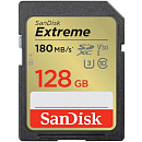 SecureDigital 128GB SanDisk SDXC Class 10 V30 UHS-I U3 Extreme 180MB/s (SDSDXVA-128G-GNCIN)