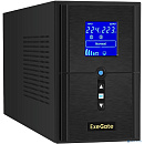 Exegate EX295987RUS ИБП (инвертор, синус, для котла) ExeGate SineTower SZ-1000.LCD.AVR.2SH.1C13.USB <1000VA/800W, чистая синусоида, LCD дисплей, AVR,