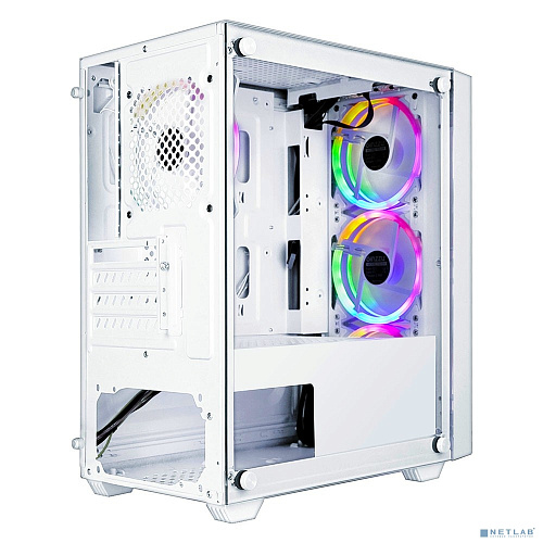 Ginzzu CL620 mATX FAN 4*12FRGB
