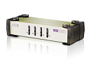 Переключатель электронный ATEN 4-Port PS/2-USB VGA KVM Switch (после тестирования)