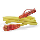 Кабель Hyperline PC-LPM-UTP-RJ45-RJ45-C5e-2M-LSZH-YL Патч-корд U/UTP, Cat.5e (100% Fluke Component Tested), LSZH, 2 м, желтый (PC-LPM-UTP-RJ45-RJ45-C5