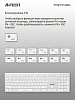 Клавиатура A4Tech Fstyler FX50 белый USB slim Multimedia (FX50 WHITE)