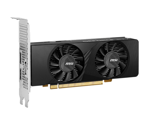 Видеокарта/ VGA MSI NVIDIA GeForce RTX 3050 LP 6G OC 6GB, GDDR6/64-bit, PCIe 4.0, 2xHDMI 2.1, 1xDP, 2.1-slot