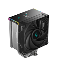 Кулер для процессора DEEPCOOL AK500S DIGITAL SE LGA20XX/1700/1200/115X/AM5/AM4 (12шт/кор, TDP 240W, PWM, Fan 120mm, 5 тепл. трубок, Copper Base, черны