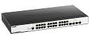 Коммутатор D-Link PROJ Управляемый L2 коммутатор, 24x1000Base-T, 4x10GBase-X SFP+, защита от статического электричества до 6 кВ, CLI, консольный порт