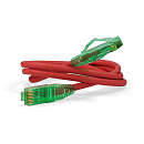 Кабельная сборка Hyperline PC-LPM-UTP-RJ45-RJ45-C6a-5M-LSZH-RD Патч-корд U/UTP, Cat.6a (100% Fluke Component Tested), 10G, LSZH, 5м, красный