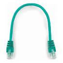 Патч-корд UTP Cablexpert PP6U-0.25M/G кат.6, 0.25м, литой, многожильный (зелёный)