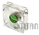 Вентилятор Titan TFD-8025GT12Z 80x80mm 3-pin 15dB 60gr Ret