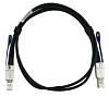 sas 12g external cable, pull type, sff-8644 to sff-8644 (12g to 12g), 50 centimeters