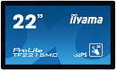 Монитор Iiyama 21.5" ProLite TF2215MC-B2 черный IPS LED 14ms 16:9 HDMI матовая 315cd 178гр/178гр 1920x1080 VGA DP FHD USB Touch 4.4кг
