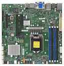 Материнская плата SUPERMICRO Серверная C246 S1151 MATX MBD-X11SCZ-F-O