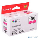 Картридж струйный Canon PFI-1000 M 0548C001 пурпурный для Canon Pixma MG5740/MG6840/MG7740