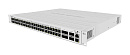 Коммутатор MIKROTIK PoE-коммутатор [CRS354-48P-4S+2Q+RM] CRS354-48P-4S+2Q+RM 48x GLAN, 4х SFP+, 2х QSFP+, максимальная раздача 700 Вт