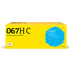 T2 Cartridge 067H C/5105C002A Картридж TC-C067H C для Canon i-SENSYS LBP631Cw/LBP633Cdw/MF651Cw/MF655Cdw/MF657Cdw (2350 стр.) голубой, с чипом