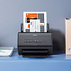 Сканер Brother ADS-3000N (ADS3000NUX1) A4 черный