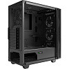 Компьютерный корпус, без блока питания ATX/ Gamemax Draco XD ATX case, black, w/o PSU, w/1xUSB3.0+1xUSB2.0, w/3x12cm ARGB GMX-FN12-DBB front fans, w