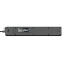 PowerCube Бытовой удлинитель (PC-7B-2M) 4р с/з вык.,3USB, 3500 Вт, 16А, 1.9 м, 3*1,0 (черный) {22313}