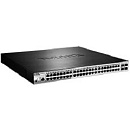 Коммутатор D-Link SMB D-Link DGS-1210-52MP/ME/B1A PROJ Управляемый 2 уровня с 48 портами 10/100/1000Base-T с поддержкой PoE и 4 портами 1000Base-X SFP