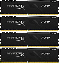 Память оперативная Kingston 128GB 3000MHz DDR4 CL16 DIMM (Kit of 4) HyperX FURY Black