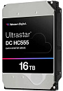 Жесткий диск SAS 16TB 7200RPM 12GB/S 512MB DC HC555 WUH722016CL5204_0B47745 WESTERN DIGITAL