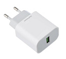 Зарядное устройство 1USB 18W QC3.0 00-00022767 WHITE GOPOWER