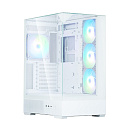 Корпус для ПК Zalman Badpack P40 Prism Plus White ATX Mid Tower, 120mm ARGB x 4 bp