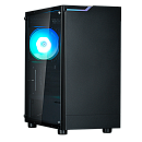 корпус ZALMAN T4 PLUS, MATX, BLACK, WINDOW, 1 x Combo (3.5'' or 2.5''), 1x3.5'', 2x2.5", 1xUSB2.0, 2xUSB3.0, REAR 1x120mm ARGB