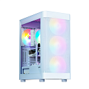 корпус ZALMAN i4 TG, ATX, WHITE, FRONT MESH, WINDOW, 2x3.5", 2x2.5", 1xUSB2.0, 2xUSB3.0, FRONT 3x140mm FRGB, REAR 1x140mm FRGB