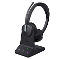 Гарнитура YEALINK WH64 Dual UC Дуо, Беспроводная, HD звук, 160м DECT, Bluetooth, Шумоподав,