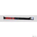 REM Верт блок розеток Rem-2MC, Linux, мониторинг, измерение, управление, 1 фаза 32A, авт, 30C13, 6C19, 1820 мм, вх IEC 309, шнур 3м