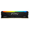 Радиатор KINGSTON DDR4 16GB 3200MHz KF432C16BB12A/16 Fury Beast RGB RTL Gaming PC4-25600 CL16 DIMM 288-pin 1.35В dual rank с радиатором Ret