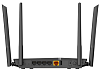 D-Link AC1200 Wi-Fi Router, 1000Base-T WAN, 4x1000Base-T LAN, 4x5dBi external antennas, USB port, 3G/LTE support
