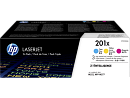 Картридж Cartridge HP 201X для CLJ M252/M274/M277, тройная упаковка (CF401X+CF402X+CF403X)