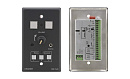 Контроллер Kramer Electronics RC-7LCE/E(G) универсальный с панелью и с 5 кнопками и регулятором громкости