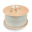 Cabeus UTP-4P-Cat.6a-SOLID-PVC-GY Кабель витая пара UTP (U/UTP), категория 6A, 4 пары (23 AWG), одножильный, PVC нг(А)-LS, серый (305 м)