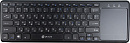 Клавиатура Оклик 830ST черный USB беспроводная slim Multimedia Touch