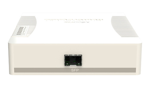 Коммутатор MIKROTIK [RB260GSP] CSS106-1G-4P-1S 1x SFP и 5x 10/100/1000 Мбит/c Gigabit Ethernet, раздача PoE питания