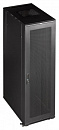 Шкаф коммутационный Lanmaster (TWT-CBB-27U-6X8-P1) напольный 27U 600x800мм пер.дв.перфор. задн.дв.перфор.2-хст. 2 бок.пан. 800кг черный IP20 сталь