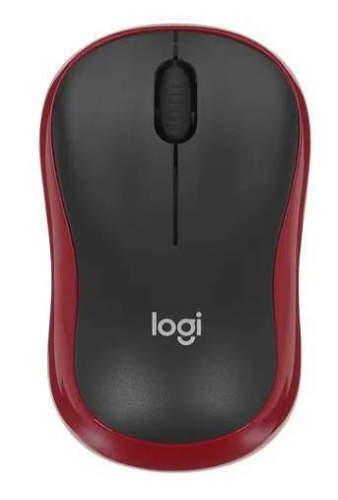 Мышь беспроводная M186 RED 910-004133 LOGITECH