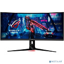 ASUS LCD 34" XG349C ROG Strix Black Curved {IPS 3440x1440 180Hz 1ms 178/178 400cd 1000:1 HDMI DisplayPort USB-C HDR400 G-SYNC Tilt Swivel HAS VESA Bla